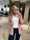 SLSHIRLEY BLAZER ASH ROSE  thumbnail