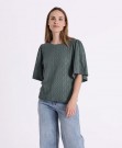 FQKIONA BLOUSE DARK FORREST thumbnail