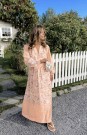 VIZANILA LONG DRESS PEACH thumbnail