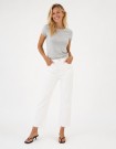 IVY FRIDA PANT WHITE CROPPED  thumbnail