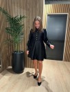 YASRIPPLE DRESS BLACK thumbnail