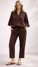 FQLAVA WIDE SHIRT BROWN thumbnail