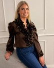 EIRA BLOUSE BROWN thumbnail