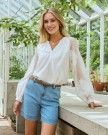 MARGARETH SHORTS LIGHT BLUE thumbnail