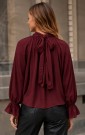 SELENA CHIFFON BLOUSE BOURDOUX thumbnail
