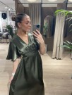 GISELA DRESS OLIVE thumbnail