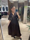 GISELA DRESS BROWN thumbnail