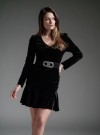 ADRA VELOUR DRESS thumbnail