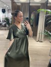 GISELA DRESS OLIVE thumbnail