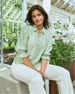 NORAH BLOUSE ISLAND GREEN  thumbnail