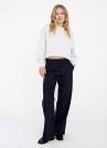 ANDREA WIDE PANT NAVY 32 LENGDE  thumbnail