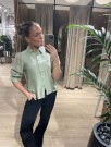 NORAH BLOUSE ISLAND GREEN  thumbnail