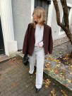 VIJUICE CARDIGAN COFFEE BEAN thumbnail