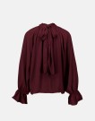 SELENA CHIFFON BLOUSE BOURDOUX thumbnail