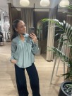 NIKI BLOUSE OCEAN MIST thumbnail