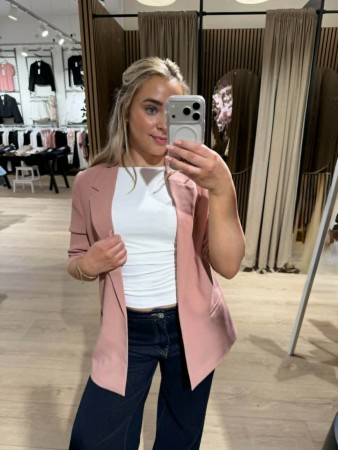 SLSHIRLEY BLAZER ASH ROSE 