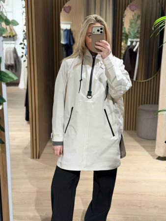 FQMOW REGN PONCHO MOONBEAM