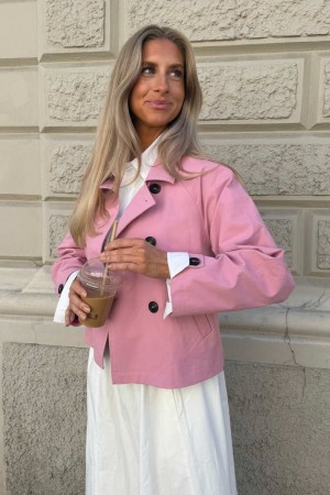 LUNA IC SHORT JACKET PINK