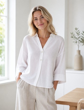 FQLAVA SHIRT WHITE