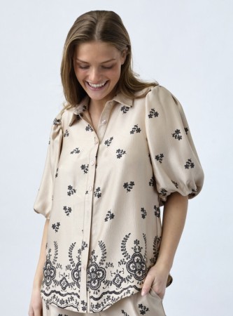ELLA BLOUSE CHAMPAGNE 