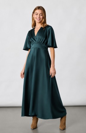 GISELA DRESS DARK SEA