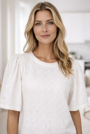 FQKIONA BLOUSE OFFWHITE