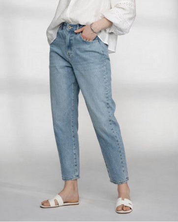 EVE BARREL JEANS 28 LENGDE 