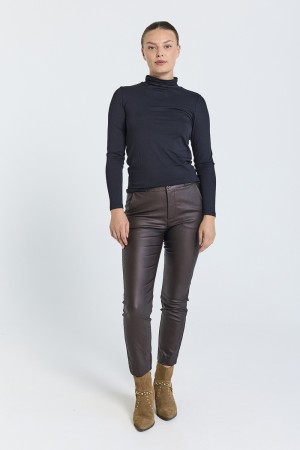 FQSOLVEJ ANKLE COATED COFFEE BEAN