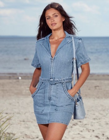 ISELIN DENIM DRESS 