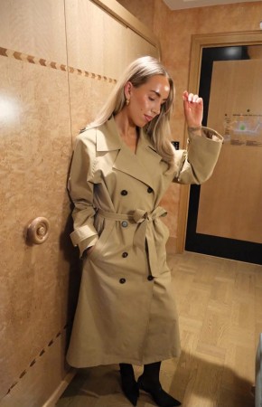 EVIEIC TRENCHCOAT CAMEL