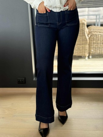 ANNIKA  NEW DARK BLUE 32 LENGDE 
