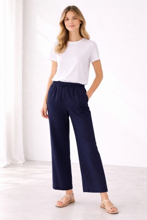 FQLAVA ANKEL PANT NAVY