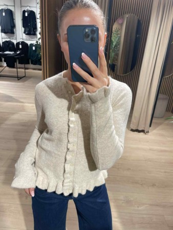 VIJAICA CARDIGAN natural melange