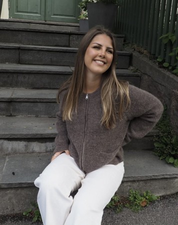 SLFSIA RAS CARDIGAN CHOCOLAT CHIP