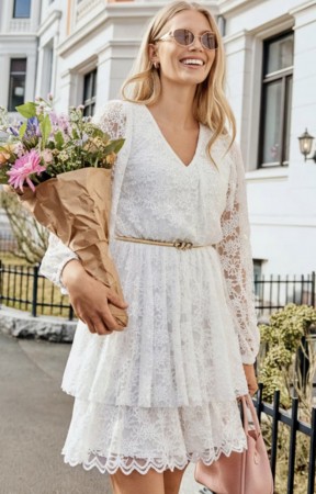 CELEST DRESS OFFWHITE