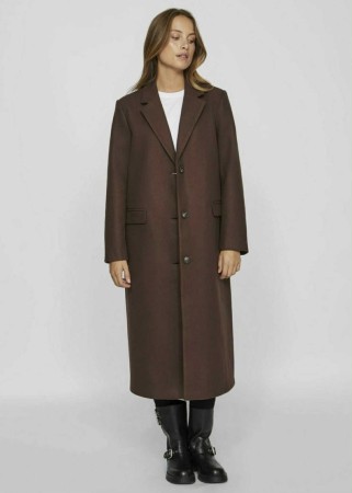 VISOLO LONG JACKET COFFE BEAN
