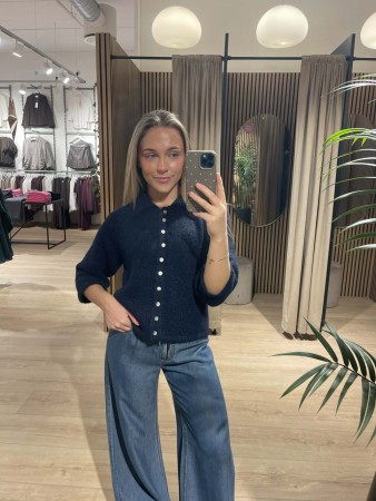 FQGRSLULU CARDIGAN NAVY