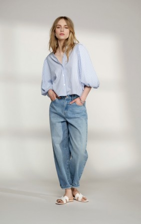 EVE BARREL JEANS 28 LENGDE 