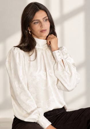 AVIRA SATIN OFFWHITE