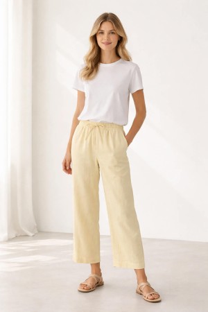 FQLAVA ANKLE PANT GOLDEN HAZE