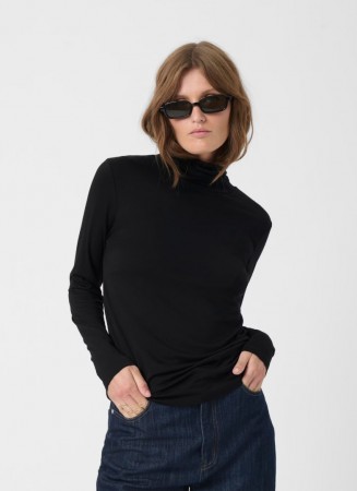 SLHANADI ROLLNECK BLACK