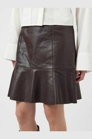 YASCOLLY SKIRT BROWN
