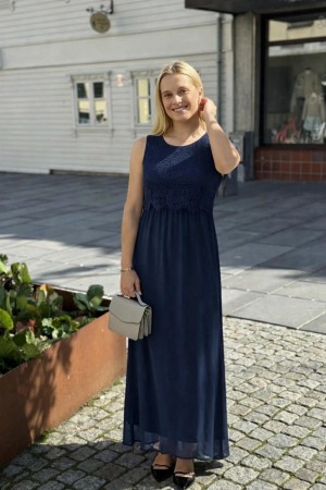 VIMILINA DRESS NAVY