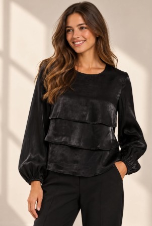 FQTALIA BLOUSE BLACK
