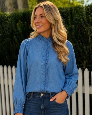 VIALARIA DENIM SHIRT