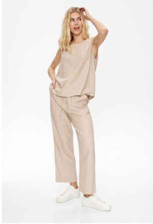 FQLAVA ANKEL PANT SAND