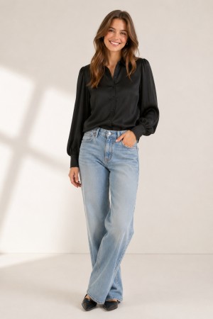 VIENNA BLOUSE BLACK