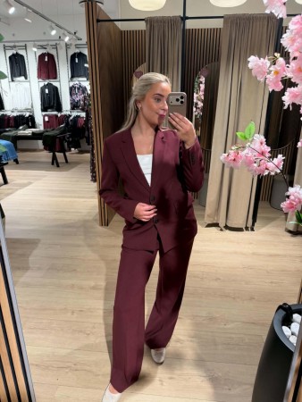 SLWRITA CLASSIC BLAZER TAWNY PORT 