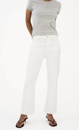 IVY FRIDA PANT WHITE CROPPED 